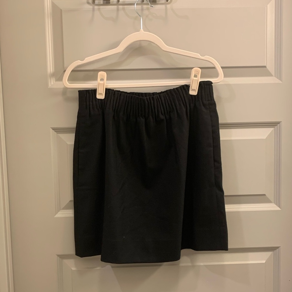 J.Crew Factory Black Sidewalk Skirt